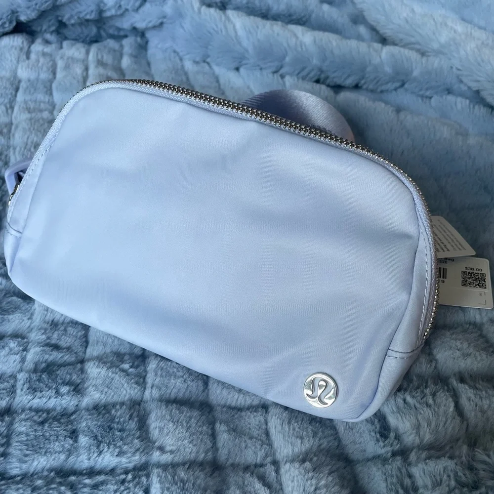 lululemon baby blue belt bag lululemon athletica | Bags | Lululemon Pastel Blue Everywhere Belt Bag